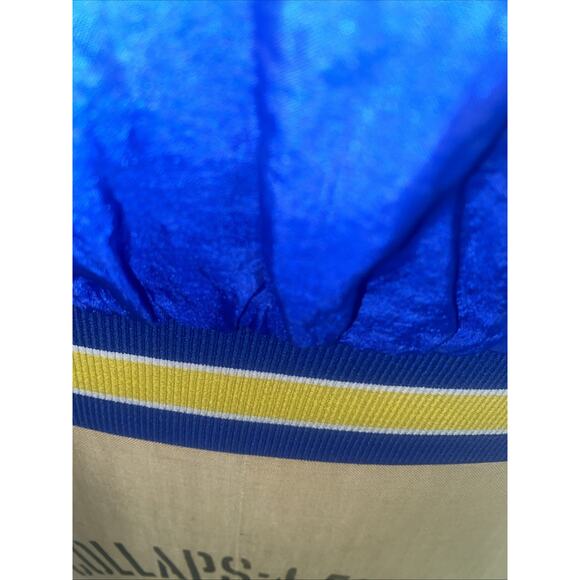 Vintage Neff 80s Lightweight Blue Nylon Pullover Windbreaker Vikings X-Large - Picture 9 of 9